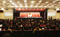 集團公司女職工代表黃長敏出席大渡口區第九次婦女代表大會