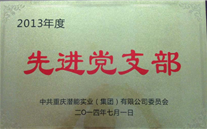 金鄉公司黨支部榮獲多項殊榮