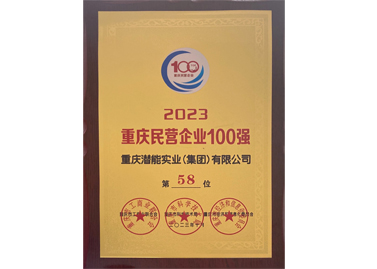 重慶民營(yíng)企業(yè)100強(qiáng)