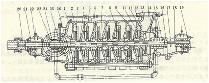 大東海泵業多級離心泵結構圖3
