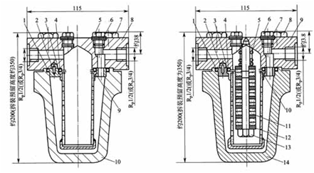 大東海泵業(yè)化工泵機械密封過濾器結(jié)構(gòu)圖